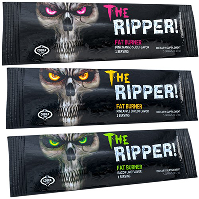 Cobra Labs The Ripper komplex zsírégető por g több ízben - A ripper zsírégető