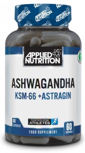 Applied Nutrition Ashwagandha KSM-66 + Astragin 60 Caps 60 Kapszula