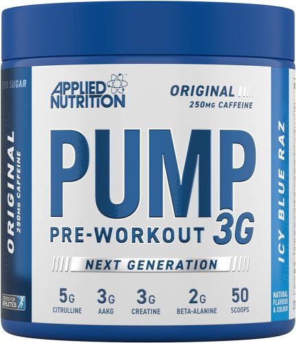 Applied Nutrition Pump 3G Pre-Workout 375g Fruit Brust (Gyümölcspuncs)