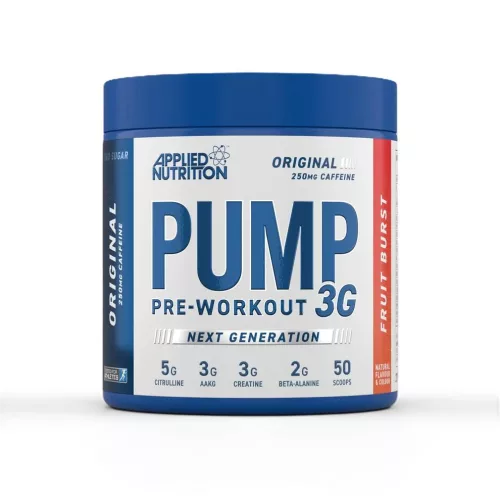 Applied Nutrition Pump 3G Pre-Workout 375g Fruit Brust (Gyümölcspuncs)