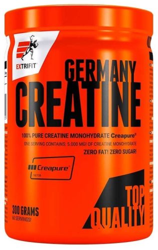 ExtriFit Germany Creatine 100% Pure Monohydrate Creapure 300g Unflavored (Ízesítetlen) EXP.:2025/10/17