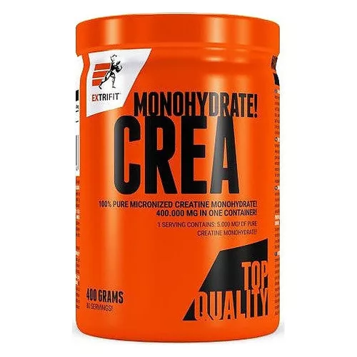 ExtriFit 100% Micronized Monohydrate CREA 400g Unflavored (Ízesítetlen)