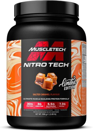 Muscle Tech Nitro Tech 100% Whey Gold 908g Limited Edition Salted Caramel (Sós Karamell)