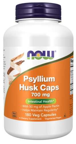 Now Foods Psyllium Husk Caps 700mg 180 Capsules 180 Kapszula