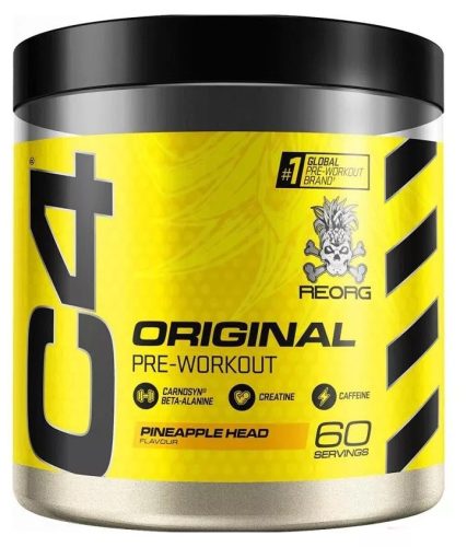 Cellucor C4 ORIGINAL 195g 30 SERVINGS Pineapple Head (Ananász)