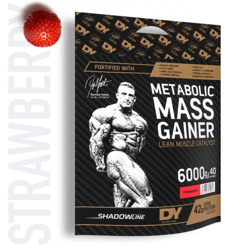 Dorian Yates Metabolic Mass Gainer 6000g Strawberry (Eper)