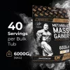 Dorian Yates Metabolic Mass Gainer 6000g Strawberry (Eper)