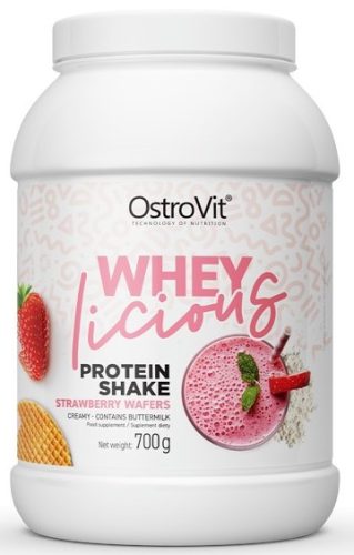 OstroVit Delicious Whey 700g Strawberry Wafers (Epres Nápolyi)