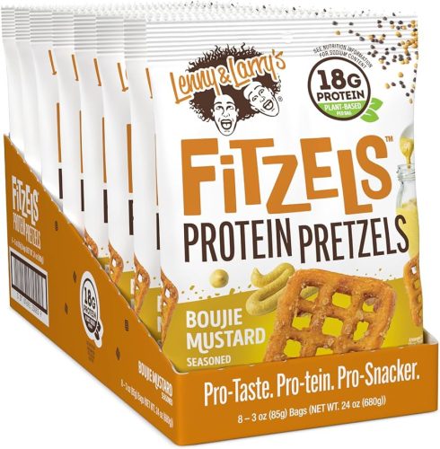 Lenny & Larrys Karton Fitzels Protein Pretzels 8x85g