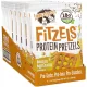 Lenny & Larrys Karton Fitzels Protein Pretzels 8x85g Boujie Mustard (Mustár)