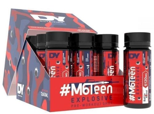 Dorian Yates Karton M6Teen Preworkout Shots 12x60ml Peach (Barack)