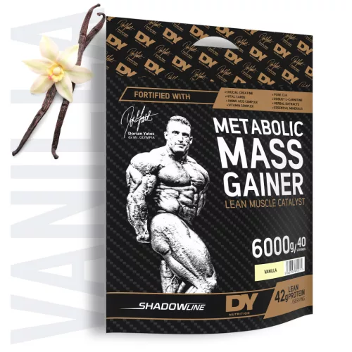 Dorian Yates Metabolic Mass Gainer 6000g Vanilla (Vanília)