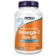 Now Foods Omega-3 Fish Oil Molecularly Distilled 1000mg 200 Softgels 200 Gélkapszula