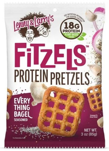 Lenny & Larrys Fitzels Protein Pretzels 85g Everything Bagel (Bagel)