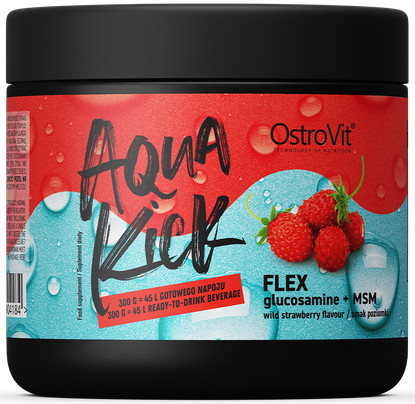 OstroVit Aqua Kick Flex 300g Strawberry (Eper)