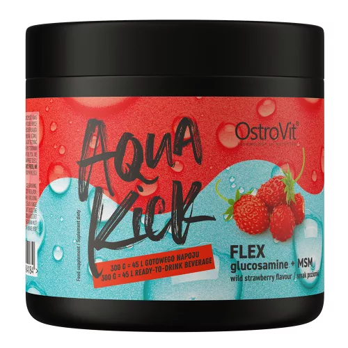 OstroVit Aqua Kick Flex 300g Strawberry (Eper)