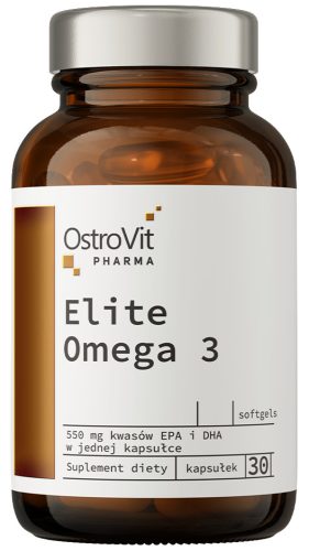 OstroVit Pharma Elite Omega 3 30 Capsules 30 Kapszula