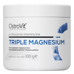 OstroVit Triple Magnesium 100g Unflavored (Ízesítetlen)