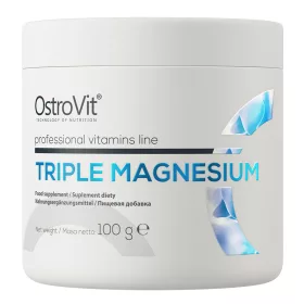 OstroVit Triple Magnesium 100g Unflavored (Ízesítetlen)