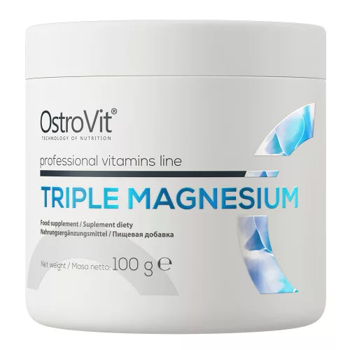 OstroVit Triple Magnesium 100g Unflavored (Ízesítetlen)