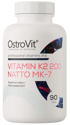OstroVit Vitamin K2 200 Natto MK-7 90 Tablets 90 Tabletta
