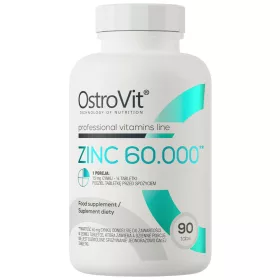 OstroVit Zinc 60.000 90 Tablets 90 Tabletta