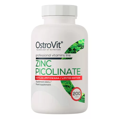 OstroVit Zinc Picolinate LIMITED EDITION 200 Tablets 200 Tabletta