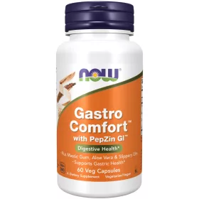   Now Foods Gastro Comfort with PepZin GI 60 Veg Capsules 60 Kapszula