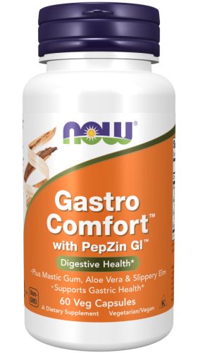 Now Foods Gastro Comfort with PepZin GI 60 Veg Capsules 60 Kapszula