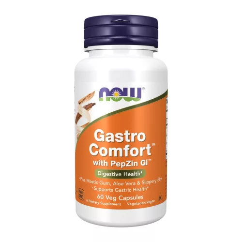 Now Foods Gastro Comfort with PepZin GI 60 Veg Capsules 60 Kapszula
