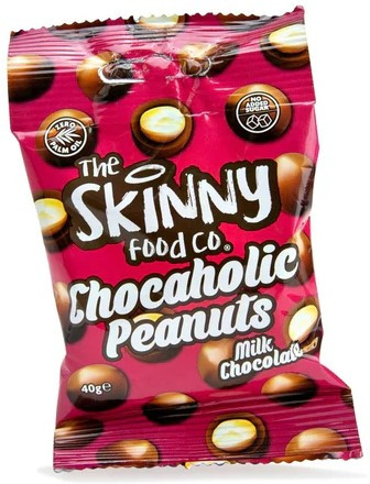Skinny Foods Chocaholic Peanuts 40g Peanut (Földimogyoró)