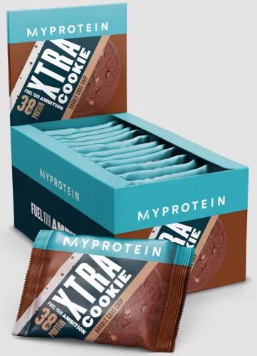 Myprotein Karton Protein Cookie 12x75g Double Chocolate Chip (Csokoládé)