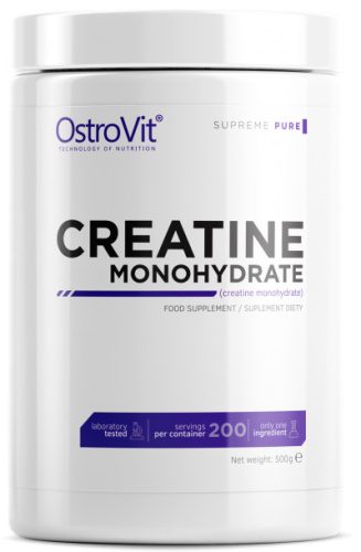 OstroVit Supreme Pure Creatine Monohydrate 500g Lemon (Citrom)