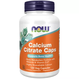   Now Foods Calcium Citrate 120 Veg Capsules 120 Vegetáriánus Kapszula