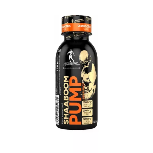 Kevin Levrone SHAABOOM Pump Juice Shot 120ml Orange Citrus (Narancs Citrus)