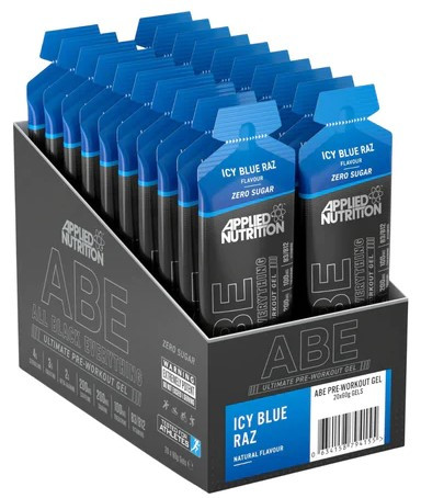 Applied Nutrition Karton ABE Ultimate Pre-Workout Gel 20x60g Icy Blue Raz (Kék Málna)