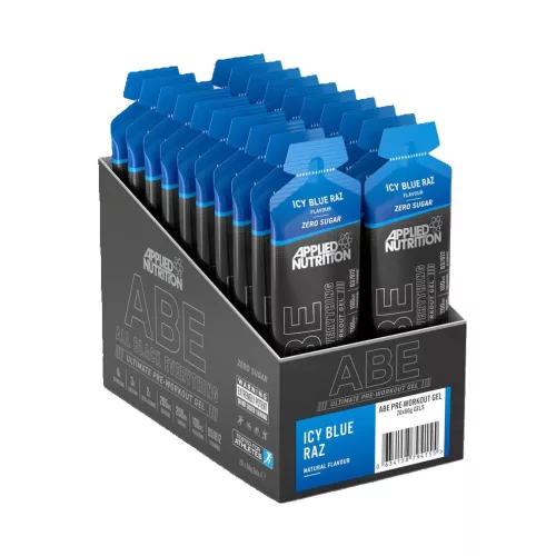 Applied Nutrition Karton ABE Ultimate Pre-Workout Gel 20x60g Icy Blue Razz (Kék Málna)