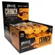 Warrior Karton Crunch Bar 12x64g Dark Choco Peanut Butter (Étcsokoládé Mogyoróvaj)