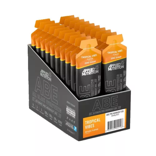 Applied Nutrition Karton ABE Ultimate Pre-Workout Gel 20x60g Tropical Vibes (Trópusi Gyümölcs)