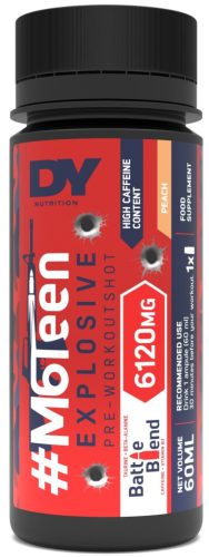 Dorian Yates M6Teen Preworkout Shots 60ml Cherry (Cseresznye)