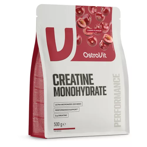OstroVit Supreme Pure Creatine Monohydrate 500g Cherry (Cseresznye)