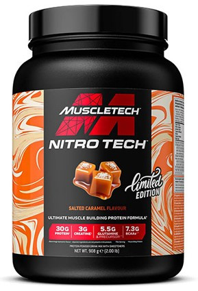Muscle Tech Nitro Tech 908g Salted Caramell (Sós Karamell)