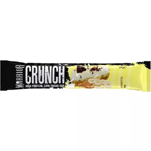 Warrior Crunch Bar 64g Banoffee Pie (Banános Pite)