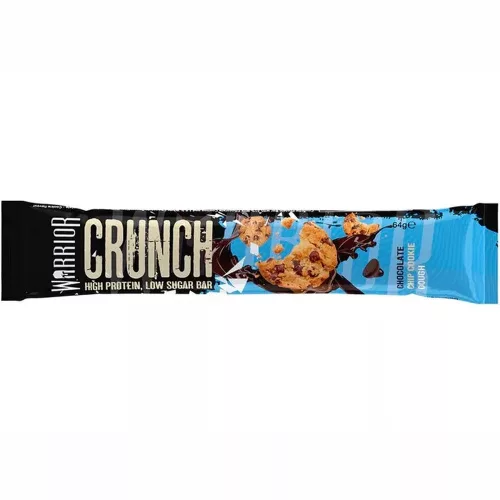 Warrior Crunch Bar 64g Choco Chip Cookie Dough (Csokoládé Süti)
