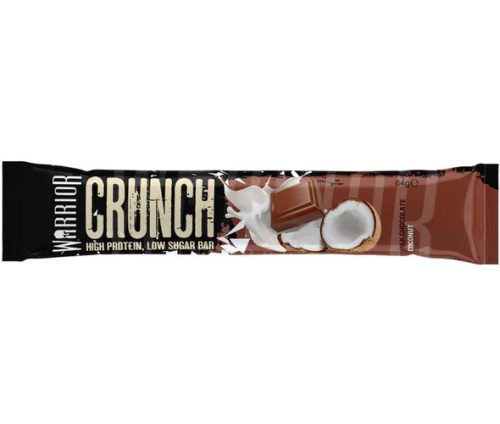 Warrior Crunch Bar 64g Milk Choco Coconut (Tejcsokoládé Kókusz)