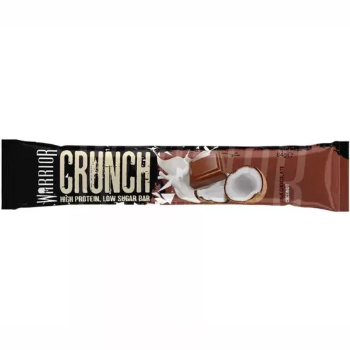 Warrior Crunch Bar 64g Milk Choco Coconut (Tejcsokoládé Kókusz)