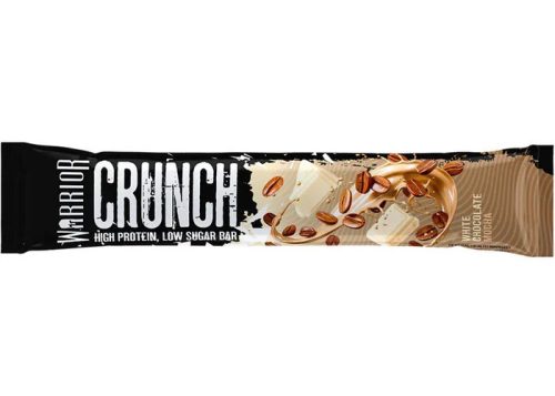 Warrior Crunch Bar 64g White Choc Mocha (Fehércsokoládé Mokka)