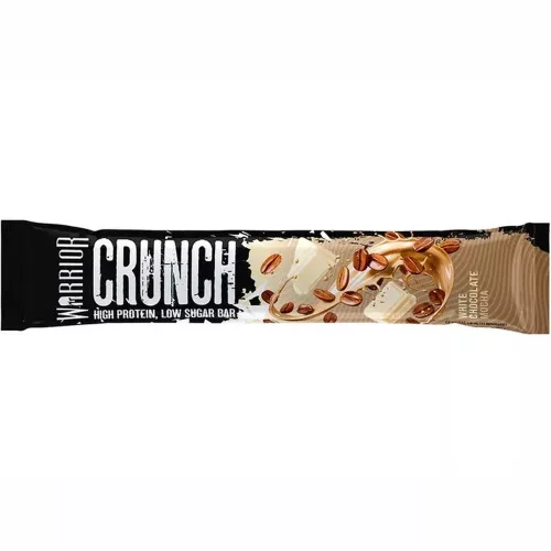 Warrior Crunch Bar 64g White Choc Mocha (Fehércsokoládé Mokka)