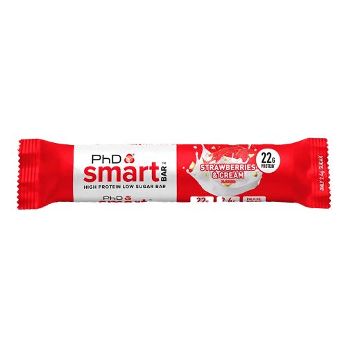 PhD Nutrition Smart Bar 64g Strawberry & Cream (Eper)