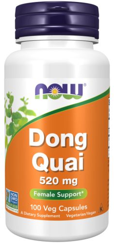 Now Foods Dong Quai 520mg 100 Veg Capsules Vegetáriánus Kapszula EXP.:2024/11/30